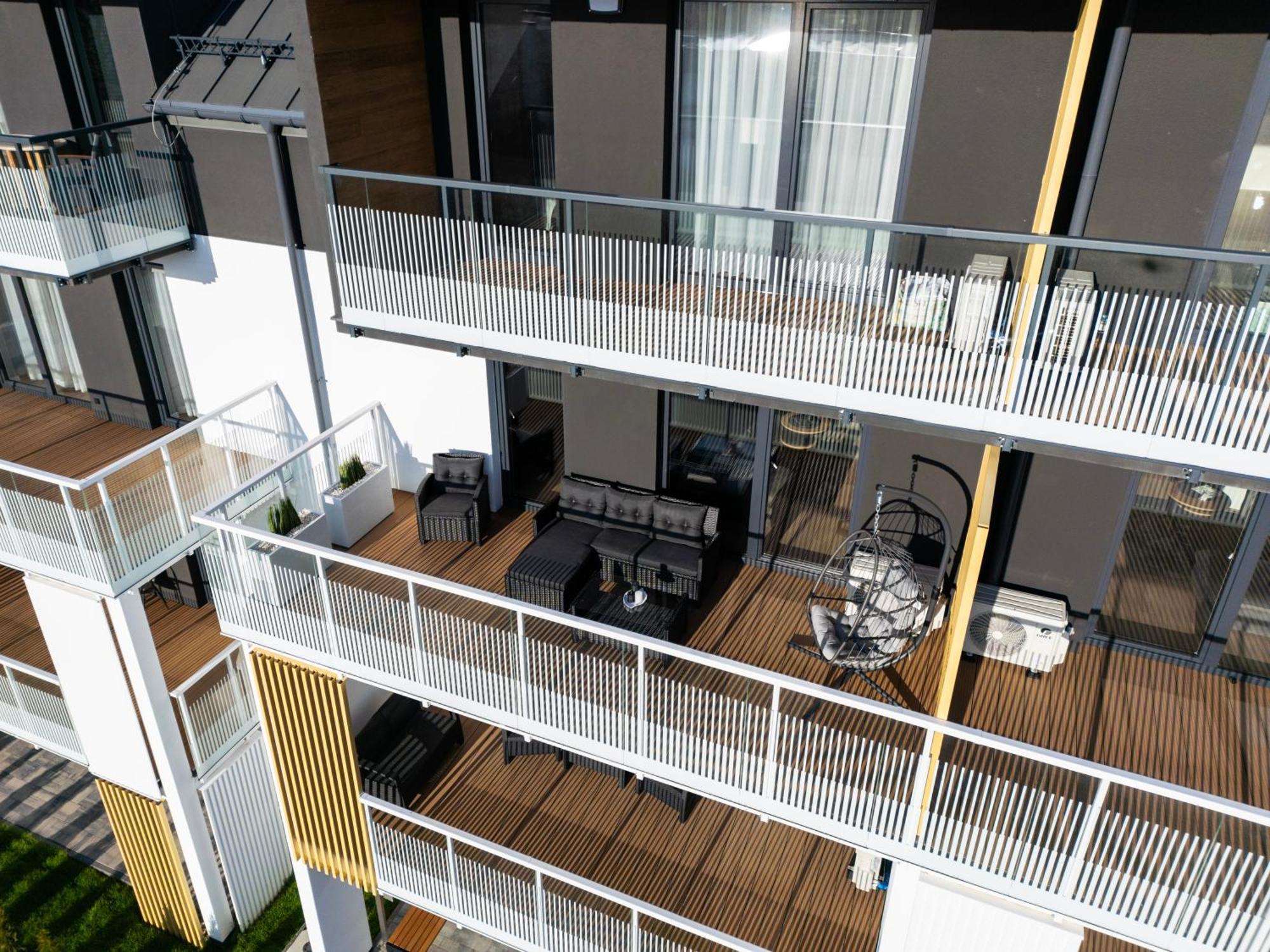 Sloneczne Tarasy Apartaments & Spa Grzybowo  Esterno foto