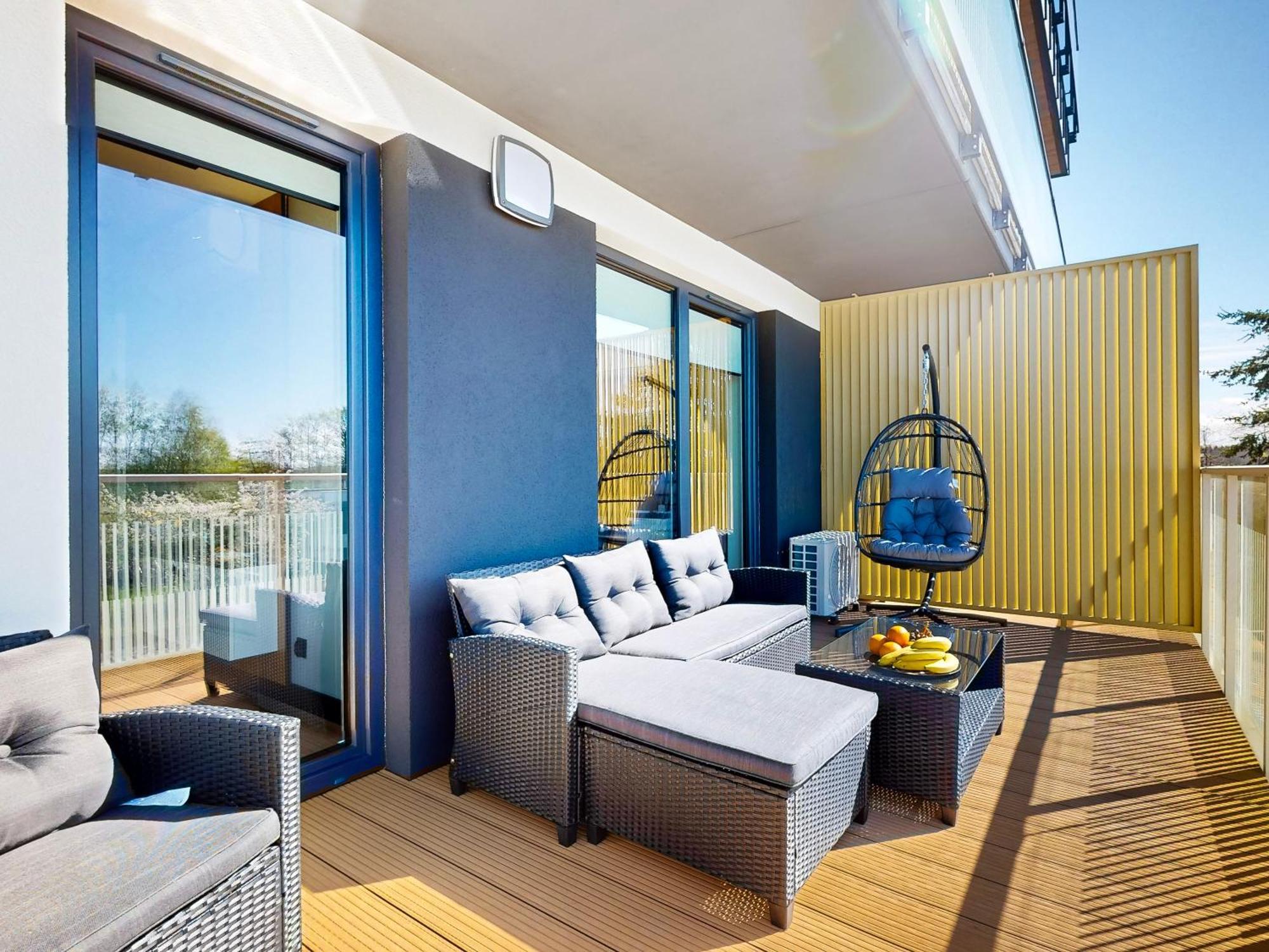 Sloneczne Tarasy Apartaments & Spa Grzybowo  Esterno foto