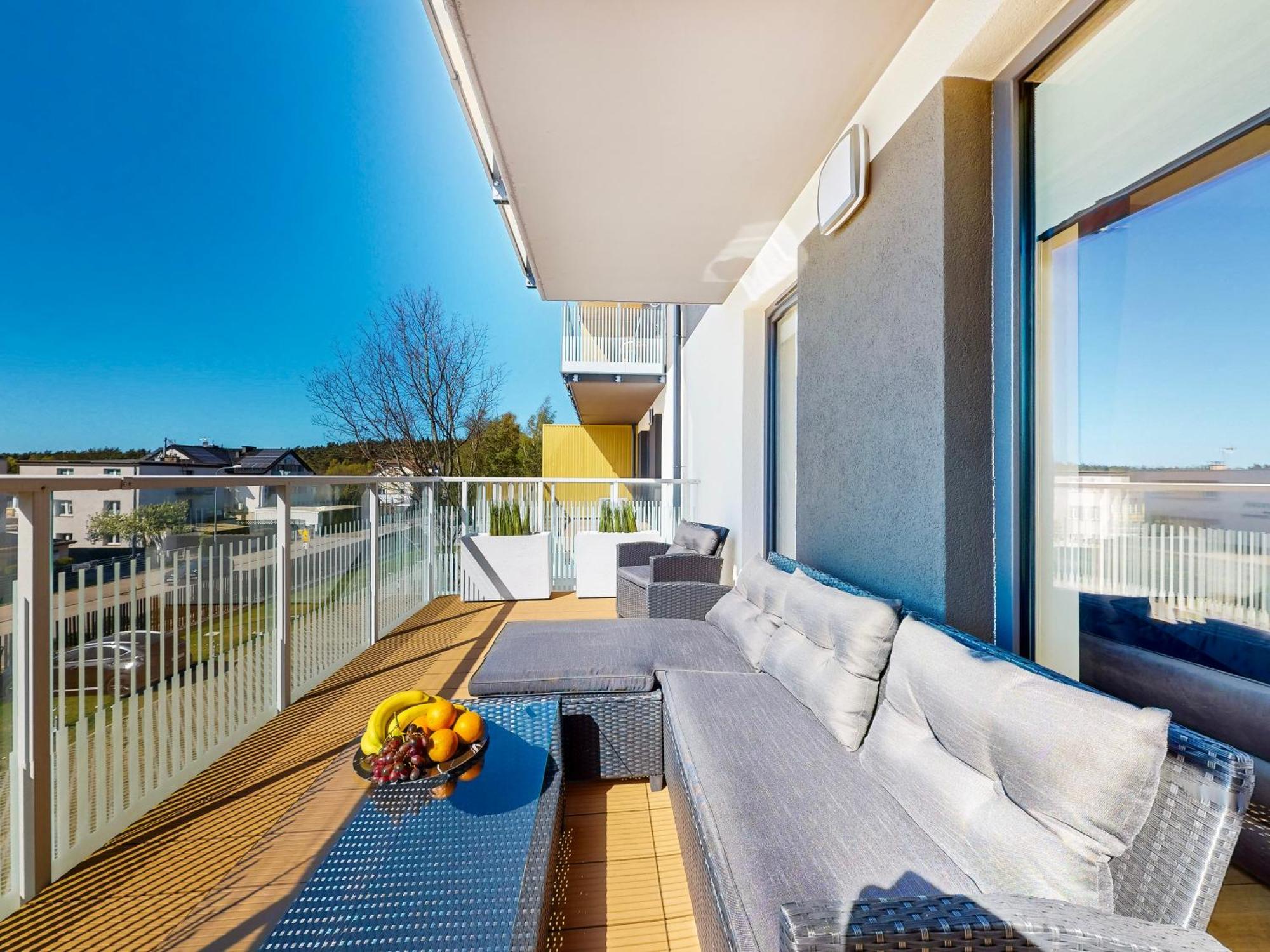 Sloneczne Tarasy Apartaments & Spa Grzybowo  Esterno foto